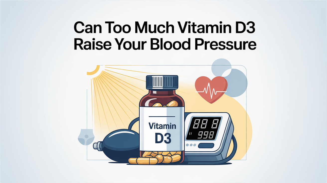 Can Too Much Vitamin D3 Raise Your Blood Pressure? | Aspedan Blog