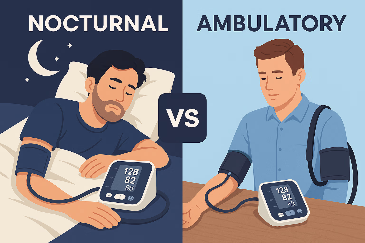 Nocturnal vs Ambulatory Blood Pressure Monitoring