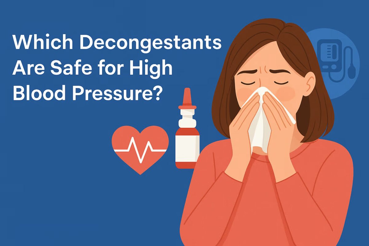 which decongestants are safe for high blood pressure